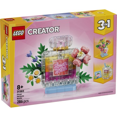 LEGO® Creator 3 in 1 Floral Decor Perfume Bottle 31383