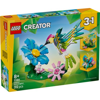 LEGO® Creator 3 in1 Wild Animals: Colourful Hummingbird 31384