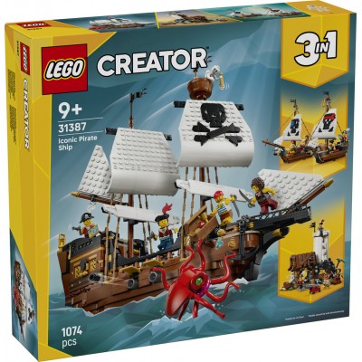 LEGO® Creator 3 in 1 Iconic Pirate Ship 31387