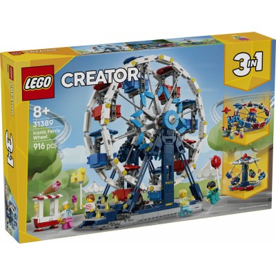 LEGO® Creator 3 in 1 Iconic Ferris Wheel 31389