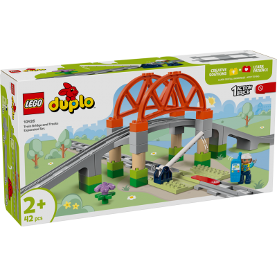 LEGO® DUPLO® Town Train Bridge and Tracks Expansion Set 10426