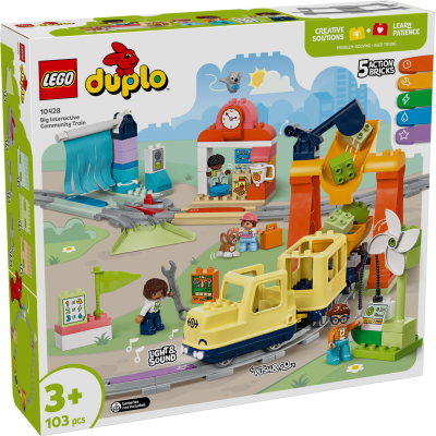 LEGO® DUPLO® Town Big Interactive Community Train 10428