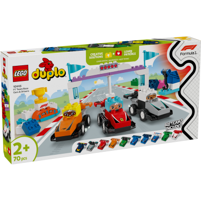 LEGO® DUPLO® F1® Team Race Cars & Drivers 10445