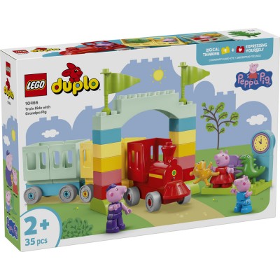 LEGO® DUPLO® Peppa Pig Train Ride with Grandpa Pig 10466
