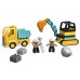 LEGO® DUPLO® Truck & Tracked Excavator 10931