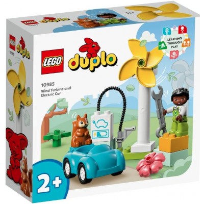 LEGO® DUPLO® Town Wind Turbine and Electric Car 10985