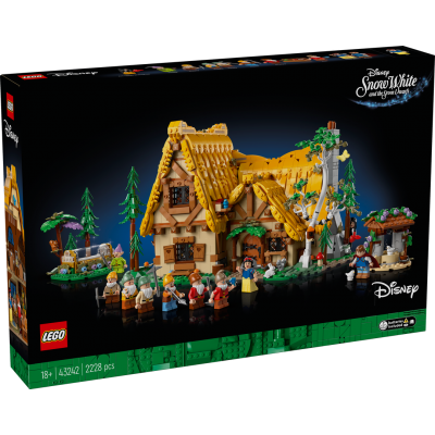 LEGO® Disney Snow White and the Seven Dwarfs’ Cottage 43242