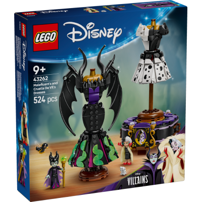 LEGO® Disney Maleficent's and Cruella De Vil's Dresses 43262