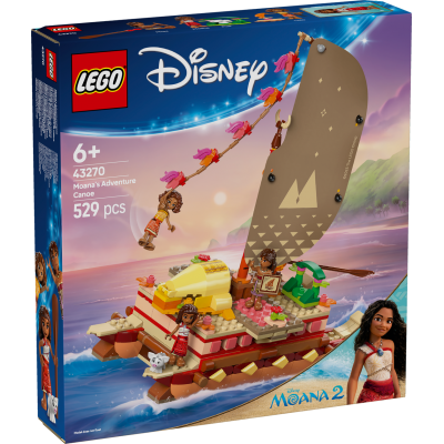 LEGO® Disney Moana’s Adventure Canoe 43270