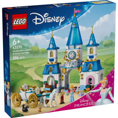 LEGO® Disney Princess Cinderella’s Castle & Horse Carriage 43275