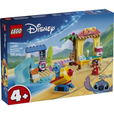 LEGO® Disney Beach Fun with Lilo & Stitch 43280