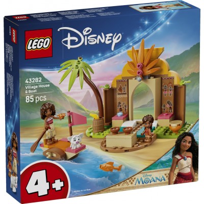LEGO® Disney Moana Village House & Boat 43282