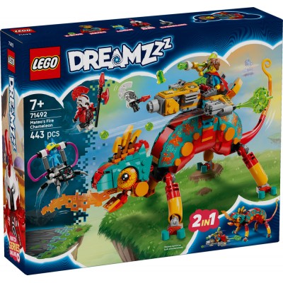 LEGO® DREAMZzz™ Mateo’s Fire Chameleon 71492