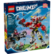 LEGO® DREAMZzz™ Cooper’s Tiger Mech & Zero’s Hot Rod Car 71497