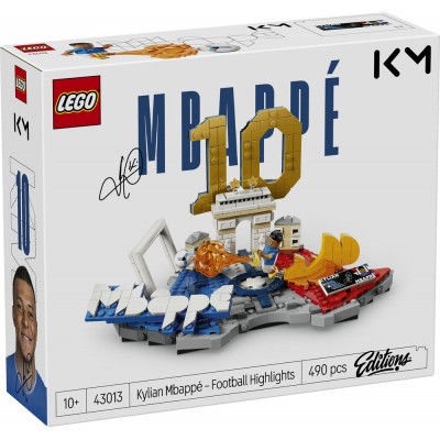 LEGO® Editions Kylian Mbappé – Soccer Highlights 43013
