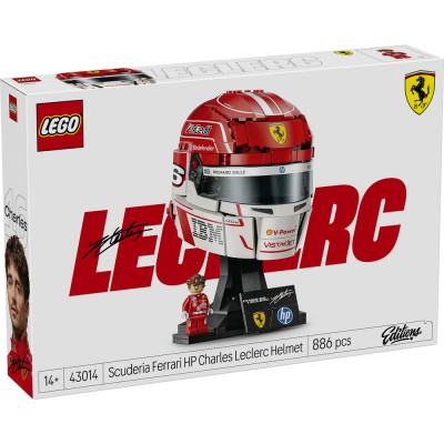 LEGO® Editions Scuderia Ferrari HP Charles Leclerc Helmet 43014