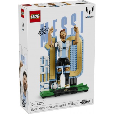 LEGO® Editions Lionel Messi – Soccer Legend Set 43015