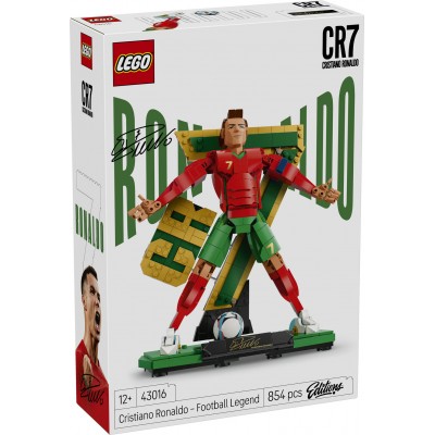 LEGO® Editions Cristiano Ronaldo – Soccer Legend Set 43016