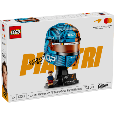 LEGO® Editions McLaren Mastercard F1® Team Oscar Piastri Helmet 43017