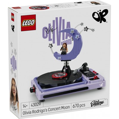 LEGO® Editions Olivia Rodrigo’s Concert Moon 43029