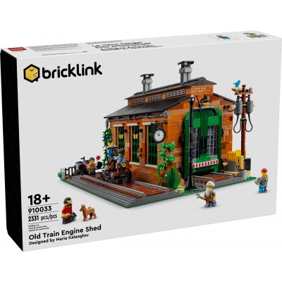 LEGO® Bricklink Designer Program Old Train Engine Shed 910033