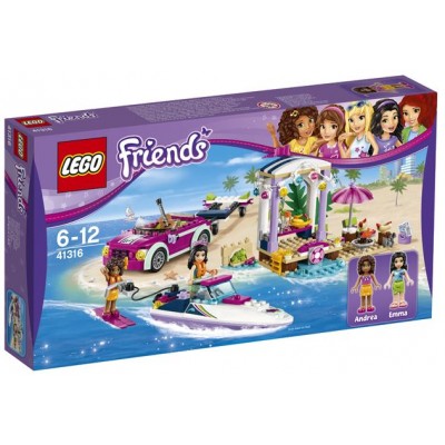 LEGO® Friends Andrea's Speedboat Transporter 41316