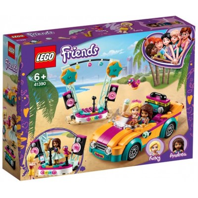 LEGO® Friends Andrea’s Car & Stage 41390