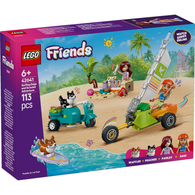 LEGO® Friends Surfing Dogs and Scooter Adventure 42641