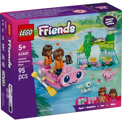 LEGO® Friends Axolotl Adventure Boat 42681