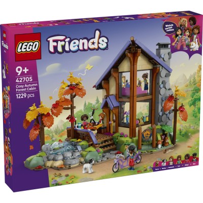 LEGO® Friends Cozy Fall Forest Cabin 42705