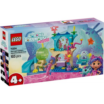 LEGO® Gabby’s Dollhouse Mermaid Gabby’s Aquarium Adventure 11204