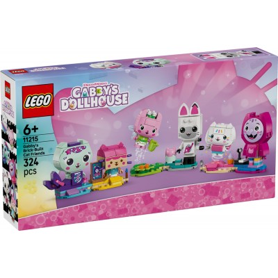  LEGO® Gabby’s Dollhouse Gabby’s Brick-Built Cat Friends 11215