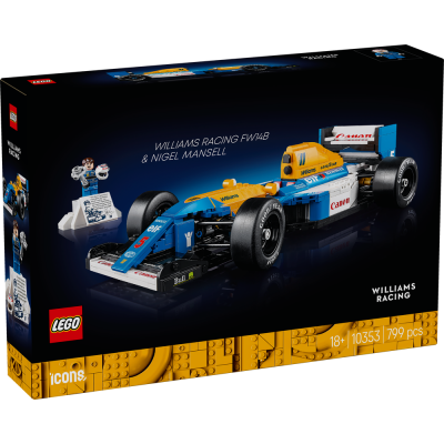 LEGO® Icons Williams Racing FW14B & Nigel Mansell 10353