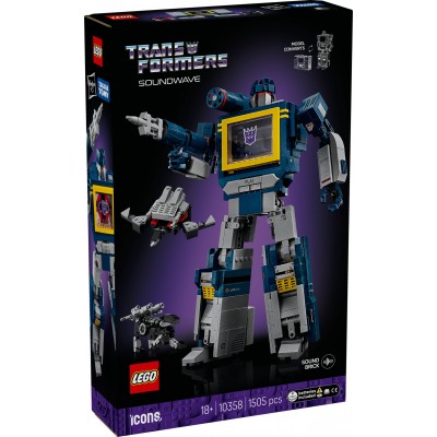 LEGO® Icons Transformers: Soundwave 10358
