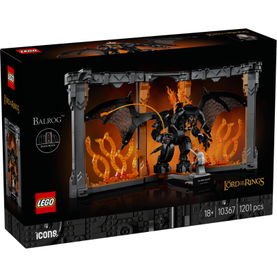 LEGO® Icons The Lord of the Rings: Balrog™ Book Nook 10367
