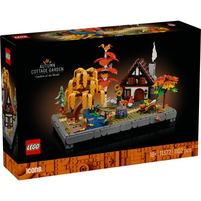 LEGO® Icons Autumn Cottage Garden 11372