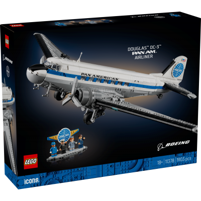 LEGO® Icons Douglas™ DC-3™ PAN AM® Airliner 11378