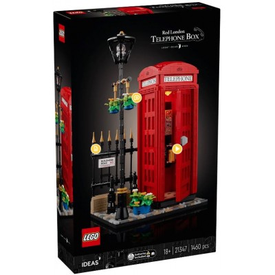 LEGO® Ideas Red London Telephone Box 21347