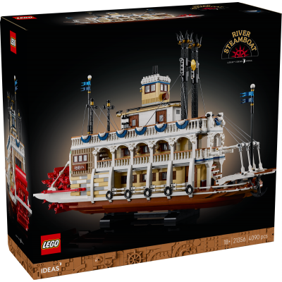 LEGO® Ideas River Steamboat 21356