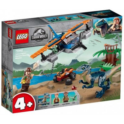 LEGO® Jurassic World Velociraptor: Biplane Rescue Mission 75942
