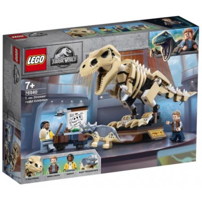 LEGO® Jurassic World T. rex Dinosaur Fossil Exhibition 76940
