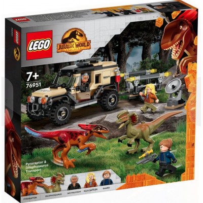 LEGO® Jurassic World Pyroraptor & Dilophosaurus Transport 76951