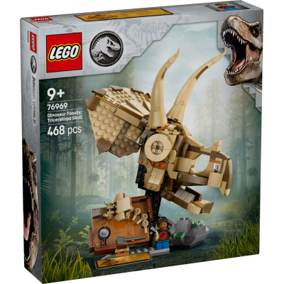 LEGO® Jurassic World Dinosaur Fossils: Triceratops Skull 76969