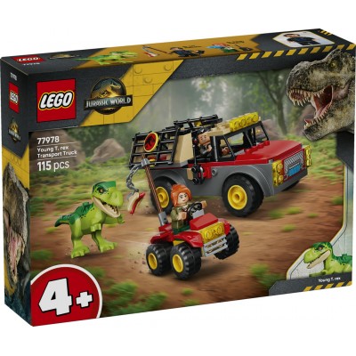 LEGO® Jurassic World Young T. rex Transport Truck 77978