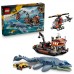 LEGO® Jurassic World Mosasaurus Dinosaur Boat Attack 77983