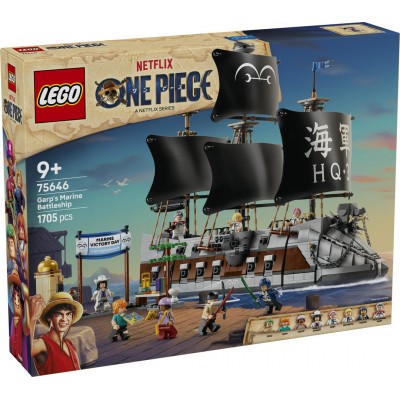LEGO® ONE PIECE Garp’s Marine Battleship 75646