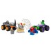 LEGO® Marvel Spidey Hulk vs. Rhino Truck Showdown 10782