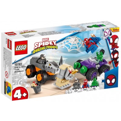 LEGO® Marvel Spidey Hulk vs. Rhino Truck Showdown 10782