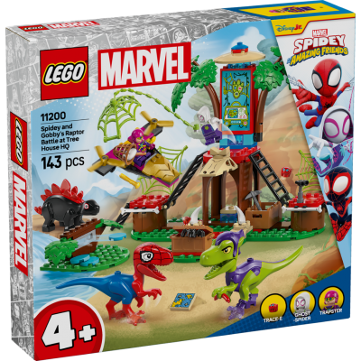 LEGO® Marvel Spidey and Gobby’s Raptor Battle at Tree House HQ 11200