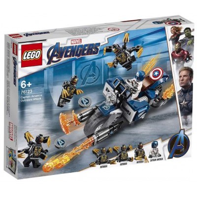 LEGO® Marvel Super Heroes™ Captain America: Outriders Attack 76123